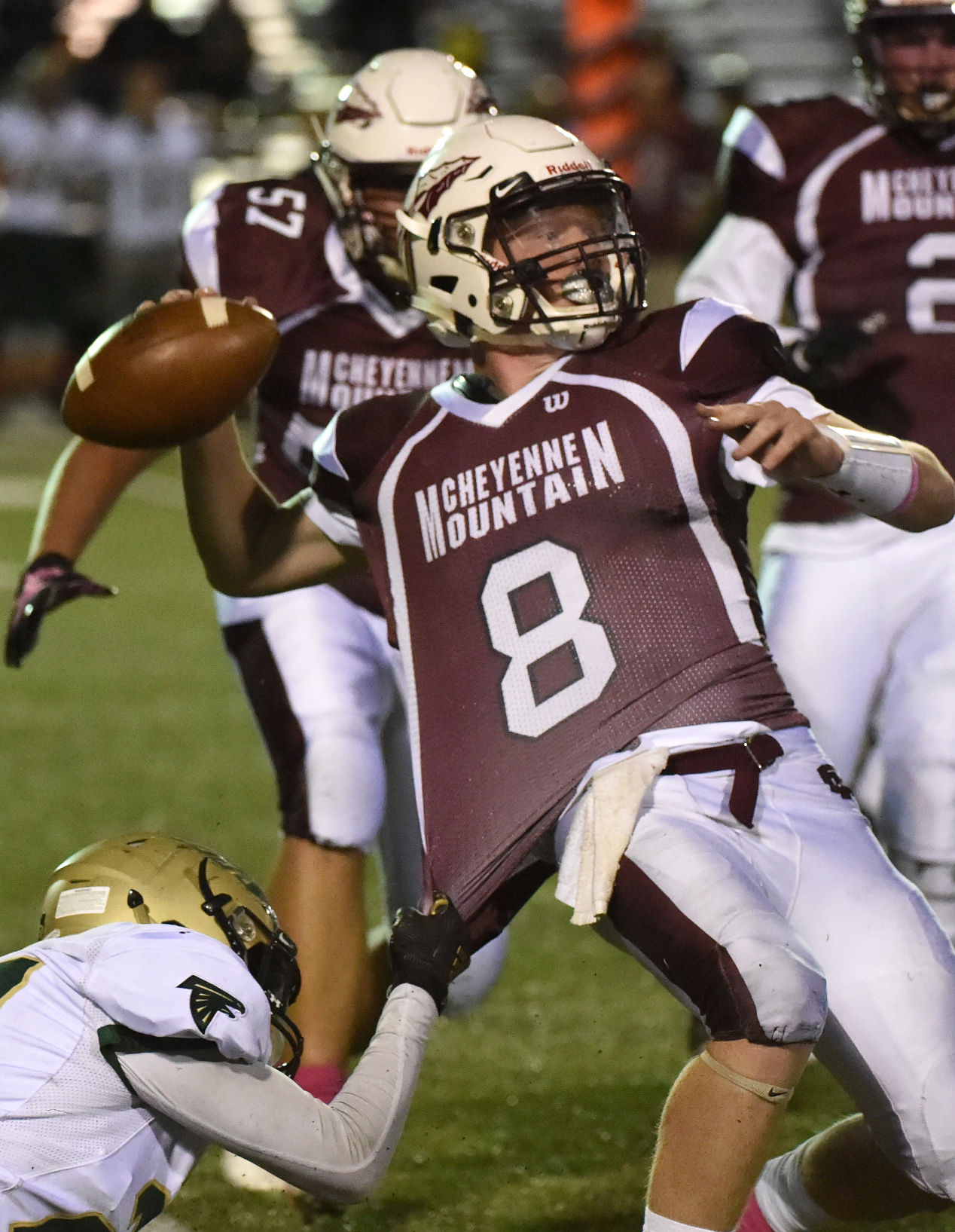 PHOTOS: Cheyenne Mountain Indians (19) Falcon High School Falcons (22)